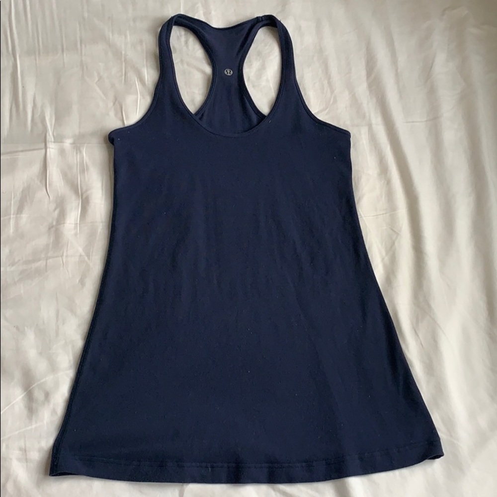 Lululemon Cool Racerback (CRB), navy blue, size 6